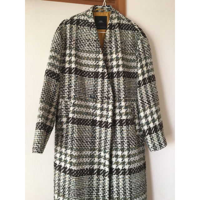 ZARA - aaaaaa様専用☆ZARA 美品 チェック柄ツイードコート オーバー ...