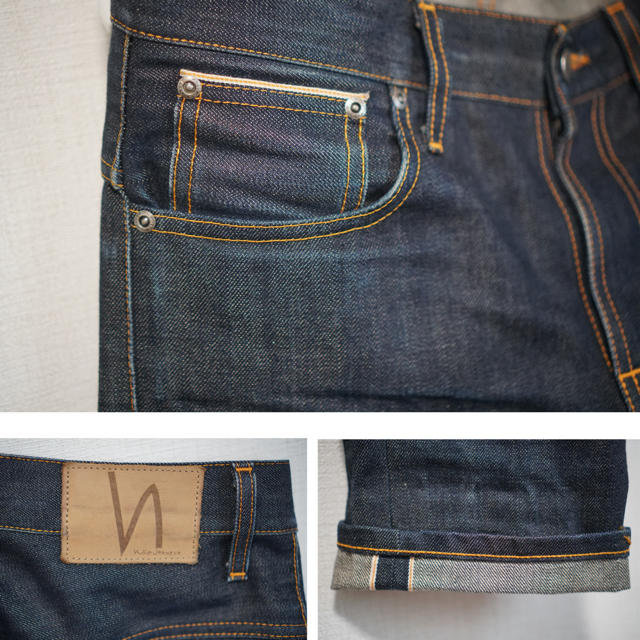 Nudie Jeans／Thin Finn／ORG. DRY SELVAGE