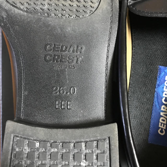 CEDAR CREST(セダークレスト)の紳士ローファー   26センチEEE     美品！ メンズの靴/シューズ(ドレス/ビジネス)の商品写真
