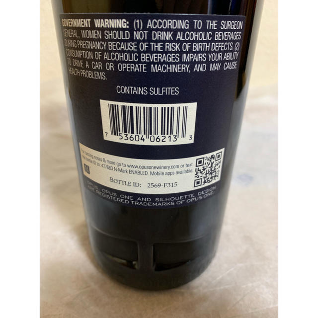 OPUS ONE オーパスワン 2013 750ml OPUS ONE オーパスワン 2013 750ml