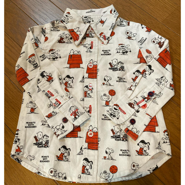 BOOFOOWOO(ブーフーウー)のブーフーウー スヌーピーシャツ  キッズ/ベビー/マタニティのキッズ服女の子用(90cm~)(Tシャツ/カットソー)の商品写真