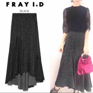 フレイアイディー(FRAY I.D)のプププ様専用　FRAY ID ♡イレギュラーヘムサテンスカート(ロングスカート)