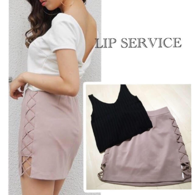 LIP SERVICE(リップサービス)のリップサービス スカート 前回イイネ10以上！！！ レディースのスカート(ミニスカート)の商品写真