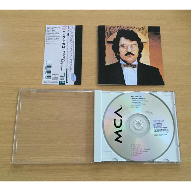 【AOR名盤】ニック・デカロ／イタリアン・グラフィティ エンタメ/ホビーのCD(ポップス/ロック(洋楽))の商品写真