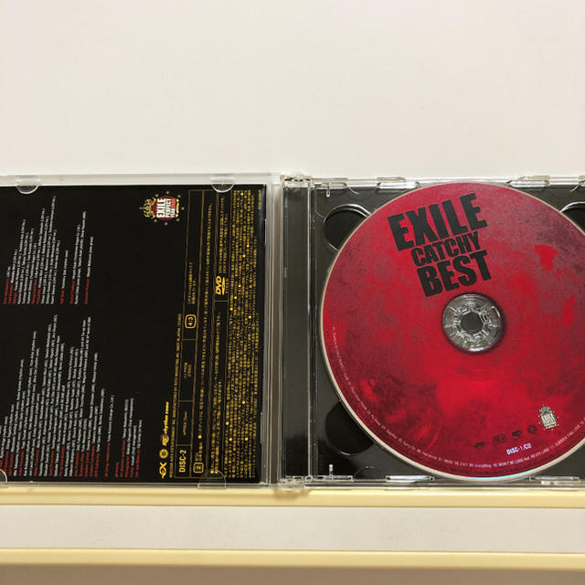 EXILE(エグザイル)のEXILE CATCHY BEST(CD+DVD) エンタメ/ホビーのCD(ポップス/ロック(邦楽))の商品写真