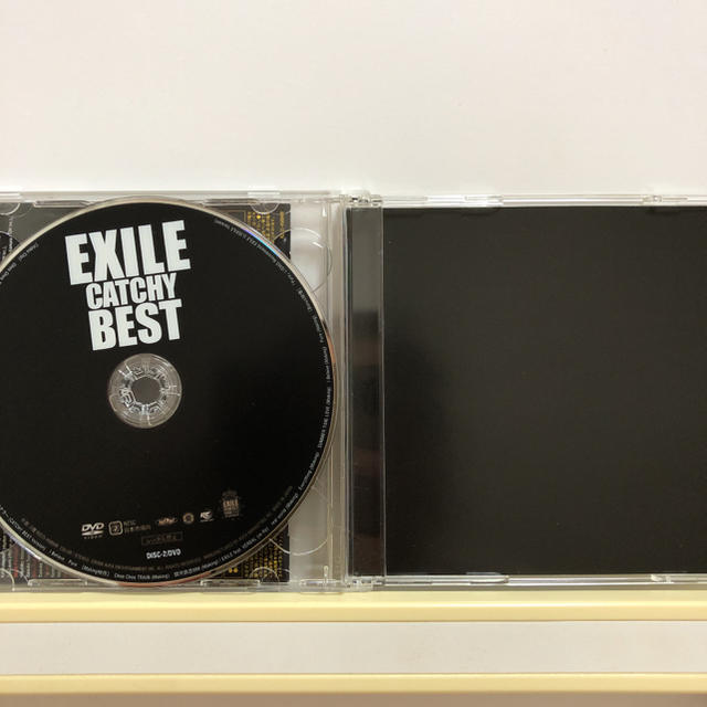 EXILE(エグザイル)のEXILE CATCHY BEST(CD+DVD) エンタメ/ホビーのCD(ポップス/ロック(邦楽))の商品写真