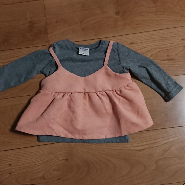 80cm 子供服 女の子 キッズ/ベビー/マタニティのベビー服(~85cm)(シャツ/カットソー)の商品写真