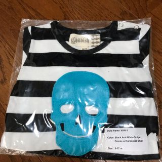 【新品・未使用】childish（チャイルディッシュ）ベビー服(ロンパース)