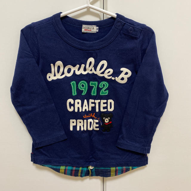 DOUBLE.B(ダブルビー)のダブルビー　長袖Tシャツ キッズ/ベビー/マタニティのキッズ服男の子用(90cm~)(Tシャツ/カットソー)の商品写真