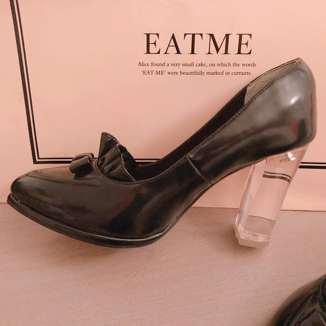 EATME(イートミー)の金曜日まで⚠️EATME♡クリアヒール レディースの靴/シューズ(ハイヒール/パンプス)の商品写真