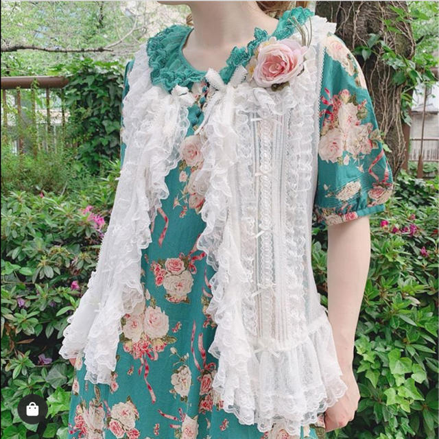 2019新品 ピンクハウス★Dolly tulle レースドットチュールベスト