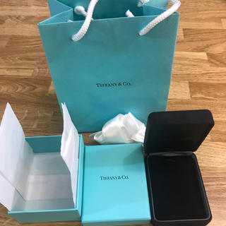 ティファニー(Tiffany & Co.)のTIFFANY&CO. ネックレスBOX・ペーパーバッグ・リボンセット(ショップ袋)