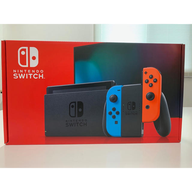 ニンテンドースイッチ　新型　ネオン　本体