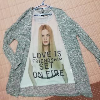 エイチアンドエム(H&M)のH＆M  カーディガン＆タンクトップ✩.*˚(カーディガン)