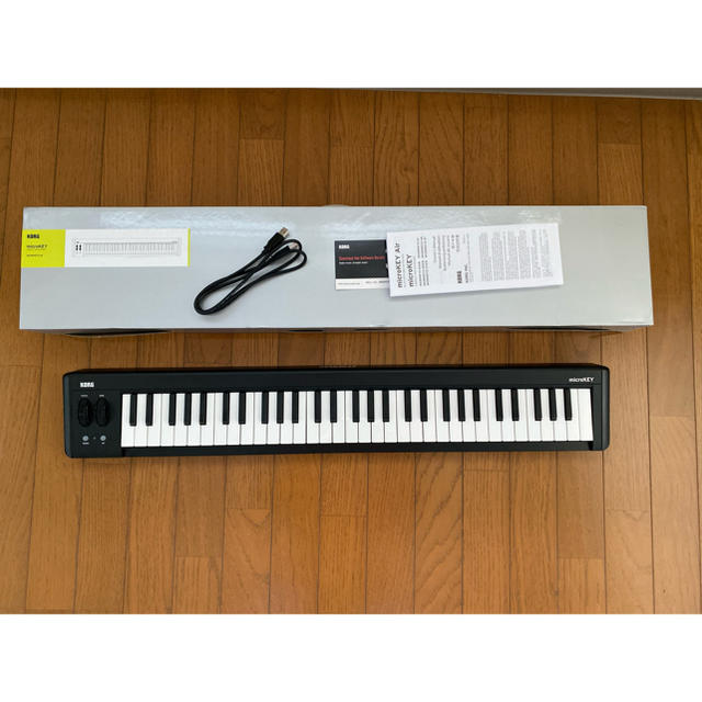 KORG(コルグ)のKORG microKEY2-61鍵 楽器のDTM/DAW(MIDIコントローラー)の商品写真
