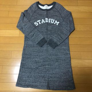 ビューティアンドユースユナイテッドアローズ(BEAUTY&YOUTH UNITED ARROWS)のスエットワンピース(ひざ丈ワンピース)