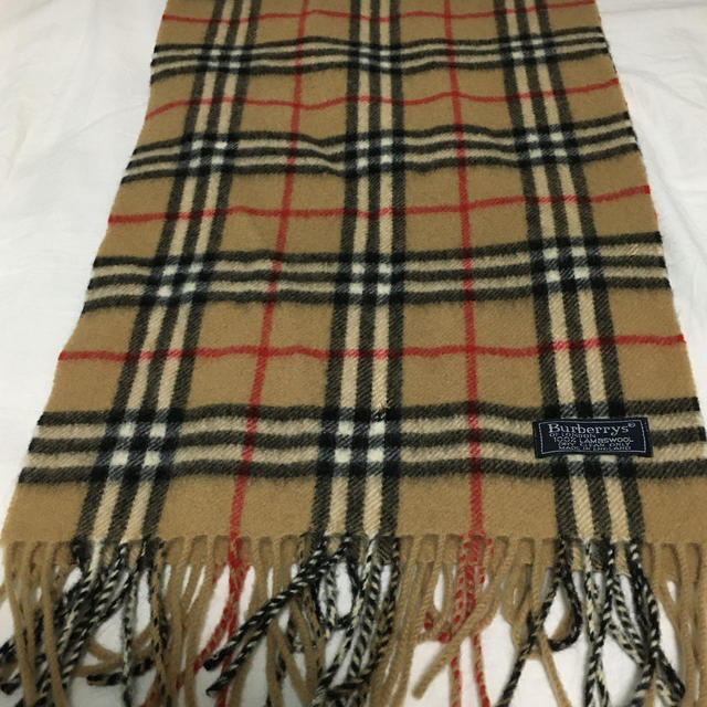 BURBERRY(バーバリー)の【xo様専用】　Burberrys ロングマフラー　ラムウール メンズのファッション小物(マフラー)の商品写真