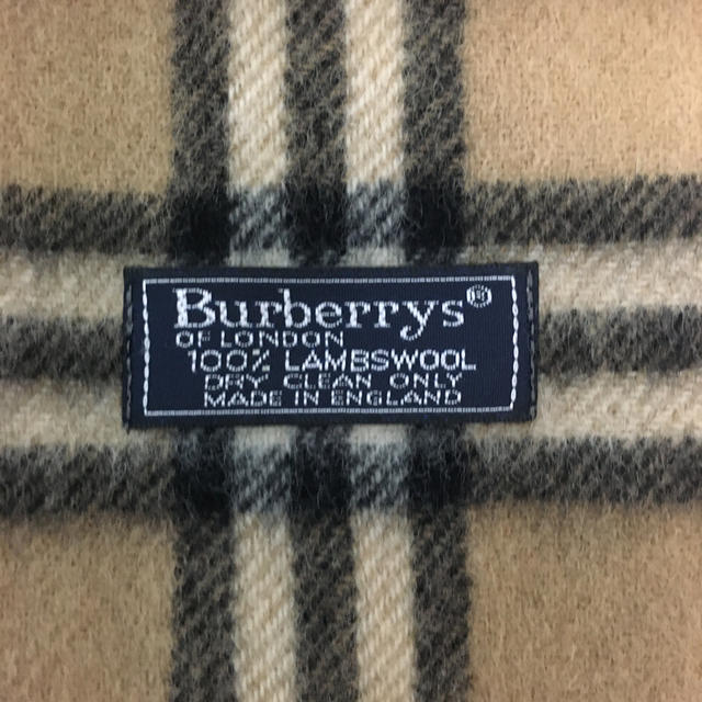 BURBERRY(バーバリー)の【xo様専用】　Burberrys ロングマフラー　ラムウール メンズのファッション小物(マフラー)の商品写真