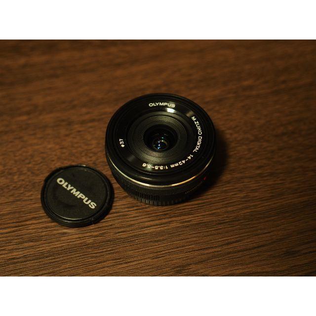 OLYMPUS(オリンパス)のM.ZUIKO DIGITAL ED 14-42mm スマホ/家電/カメラのカメラ(レンズ(ズーム))の商品写真