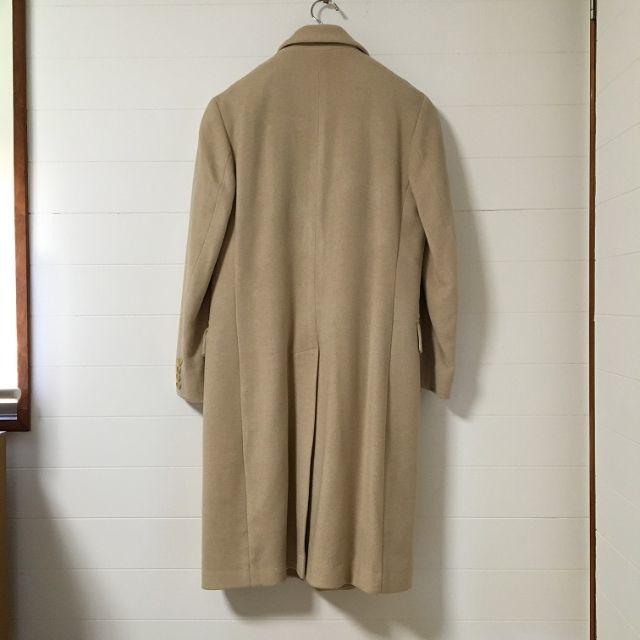 evam eva(エヴァムエヴァ)の120％lino cashmere　2015AWカシミヤ100％チェスターコート レディースのジャケット/アウター(チェスターコート)の商品写真