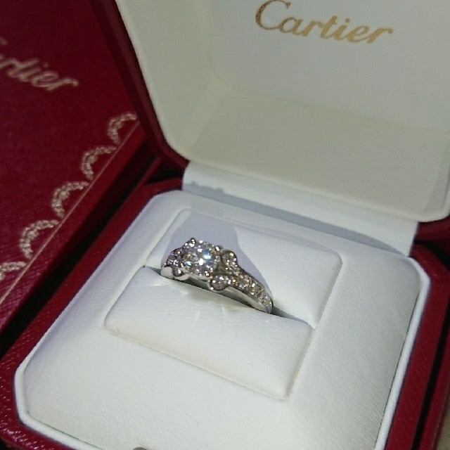 Cartier(カルティエ)のwanyanmaru_z様専用 バレリーナ  パヴェ ダイヤリング 0.59CT レディースのアクセサリー(リング(指輪))の商品写真