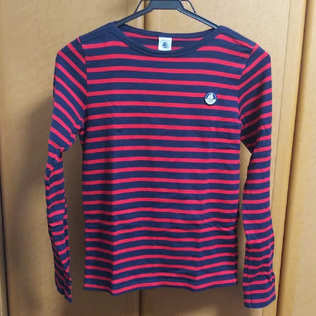 PETIT BATEAU(プチバトー)のプチバトー★152cm★カットソー キッズ/ベビー/マタニティのキッズ服女の子用(90cm~)(Tシャツ/カットソー)の商品写真