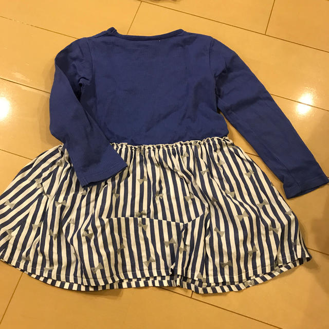 mou jon jon(ムージョンジョン)の【ゆち様専用】mou jon jon 120cm ワンピ キッズ/ベビー/マタニティのキッズ服女の子用(90cm~)(ワンピース)の商品写真