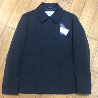 プラダ(PRADA)の新品 プラダ黒ショートコート(ピーコート)