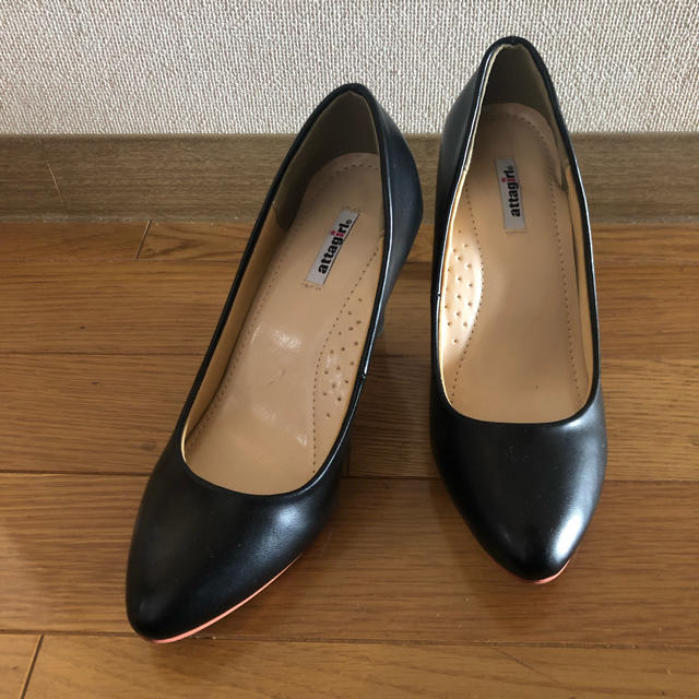 レッドソールパンプス　ブラック サイズS レディースの靴/シューズ(ハイヒール/パンプス)の商品写真