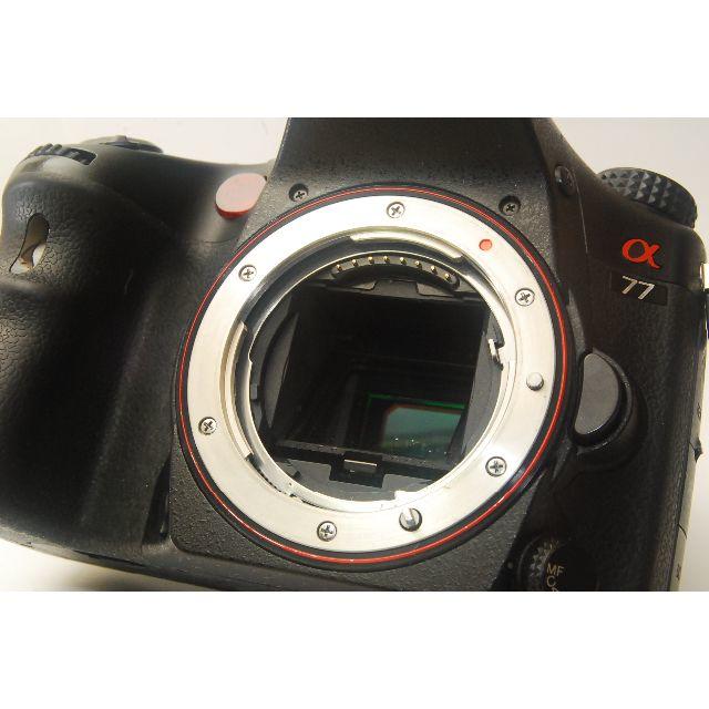 カメラSony α77 SLT-A77V レンズセット 2844