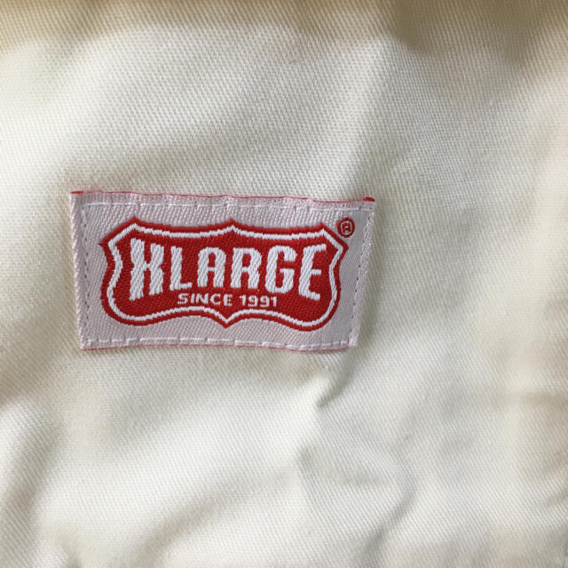 XLARGE(エクストララージ)のX-LARGE エクストララージ  ジップシャツ 白 オフホワイト メンズのトップス(シャツ)の商品写真