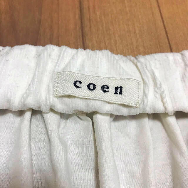 coen(コーエン)の美品　コーエン　スカート　チュールスカート レディースのスカート(ひざ丈スカート)の商品写真