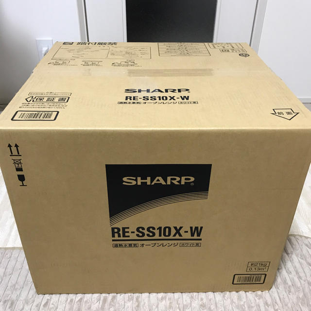 SHARP(シャープ)のRE-SS10X-W  シャープ 過熱水蒸気 オーブンレンジ スマホ/家電/カメラの調理家電(電子レンジ)の商品写真