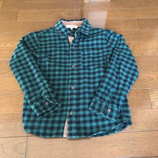 グローバルワーク(GLOBAL WORK)のグローバルワークキッズチェックシャツ120-130(Tシャツ/カットソー)