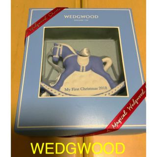 ウェッジウッド(WEDGWOOD)のウェッジウッド ホリデイオーナメント★ 馬　競馬(置物)