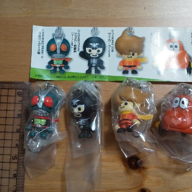 BANDAI(バンダイ)の ISHINOMORI CHARACTERS 6個セット エンタメ/ホビーのアニメグッズ(ストラップ)の商品写真