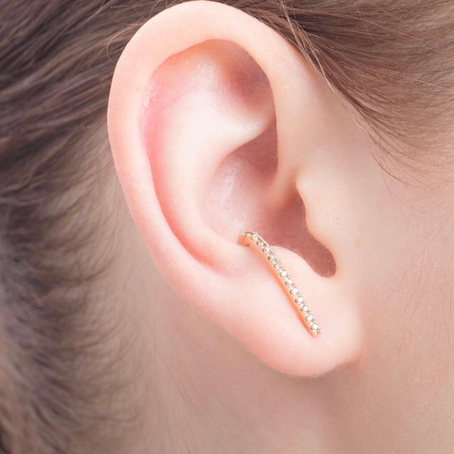 HIROTAKAヒロタカ Inner Hook Earring M (片側のみ)-