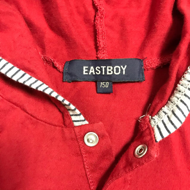 EASTBOY(イーストボーイ)のキッズ  EASTBOY パーカー長袖 150 キッズ/ベビー/マタニティのキッズ服男の子用(90cm~)(Tシャツ/カットソー)の商品写真