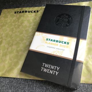 スターバックスコーヒー(Starbucks Coffee)のスタバ　モレスキン　2020年　手帳　スケジュール帳(カレンダー/スケジュール)