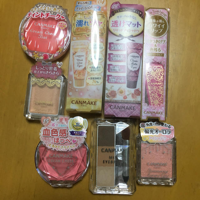 CANMAKE(キャンメイク)のキャンメイク 化粧品 チーク リップ アイシャドウ  コスメ/美容のコスメ/美容 その他(その他)の商品写真