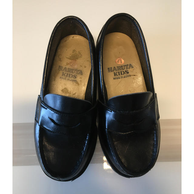 HARUTA(ハルタ)のHARUTA KIDS ローファー　16cm  ブラック キッズ/ベビー/マタニティのキッズ靴/シューズ(15cm~)(ローファー)の商品写真