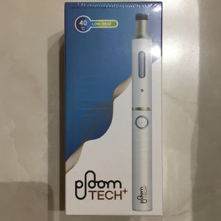 プルームテック(PloomTECH)のプルームテックプラス　ホワイト　スターターキット　新品未開封(タバコグッズ)