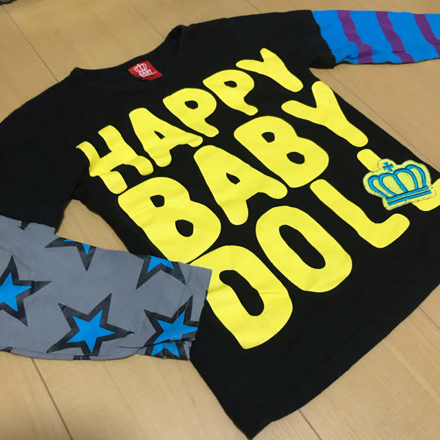 BABYDOLL(ベビードール)のBABYDOLL長袖(130) キッズ/ベビー/マタニティのキッズ服男の子用(90cm~)(Tシャツ/カットソー)の商品写真