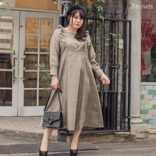 クレット(clette)の【新品未使用】clette 大きいサイズ　ワンピース(ロングワンピース/マキシワンピース)