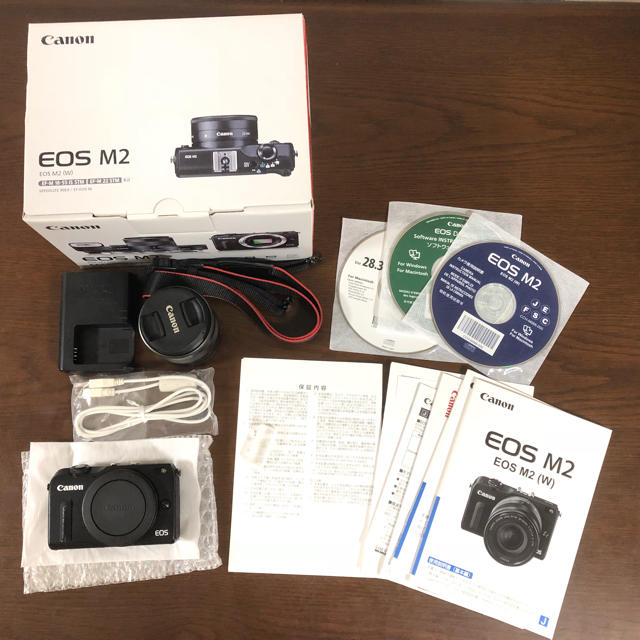 EOS M2 ブラック + 18-55mm レンズ 高評価 www.sportfolioapp.nl
