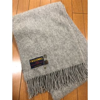 ツイードミル(TWEEDMILL)のツイードミル  マフラー　グレー(マフラー/ショール)