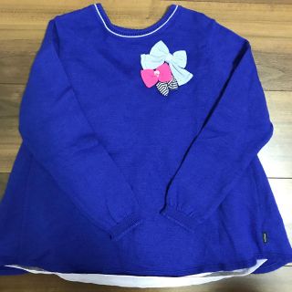 ミキハウス(mikihouse)のミキハウス　ニットカットソー　120(Tシャツ/カットソー)