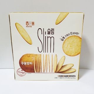 ジョイント嬢様★韓国 お菓子 구운감자 Slim オレオウエハース チョコ(菓子/デザート)