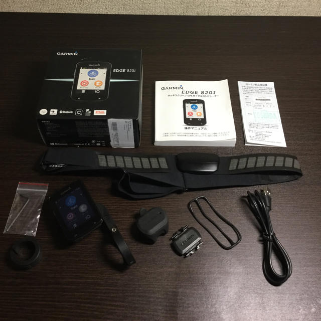 中古美品 GARMIN EDGE 820J センサー付き 誕生日プレゼント 14280円 ...