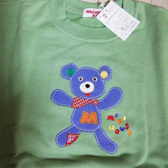 mikihouse(ミキハウス)のミキハウス　トレーナー キッズ/ベビー/マタニティのキッズ服男の子用(90cm~)(Tシャツ/カットソー)の商品写真